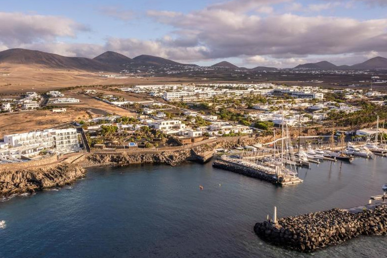Royal Marina Suites on the left 