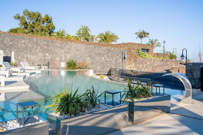 The swimming pool