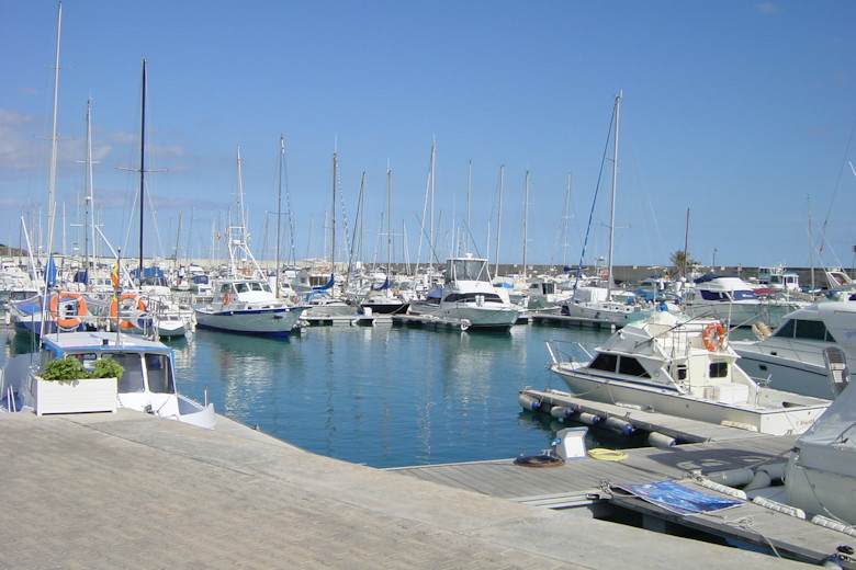 Puerto Calero's marina