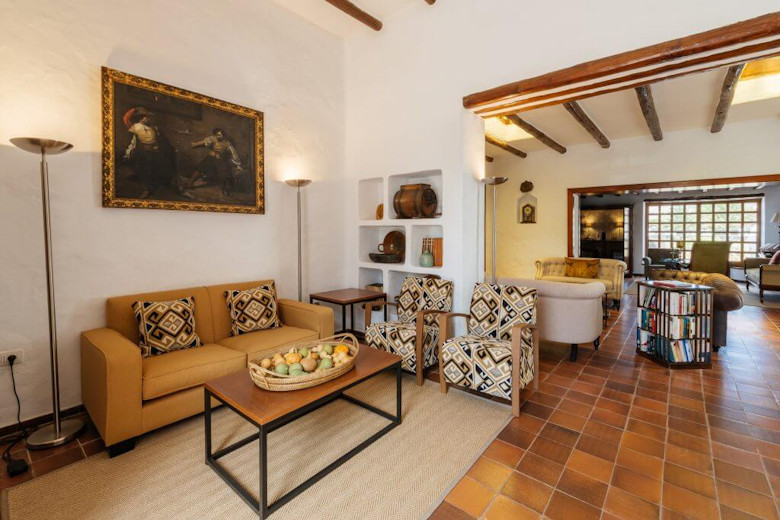 The communal lounge