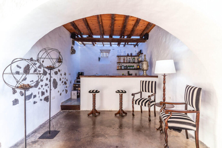 Cosy bar area