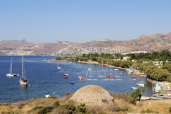 Beach in front of the hotel