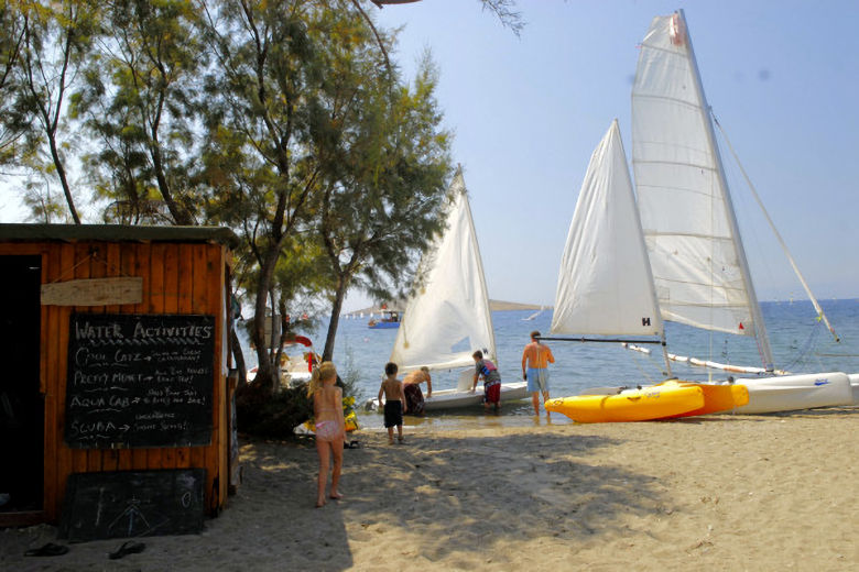 The Tamarisk Beach Hotel's watersports centre