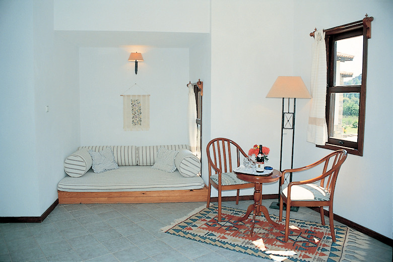 Sitting area in an apartment