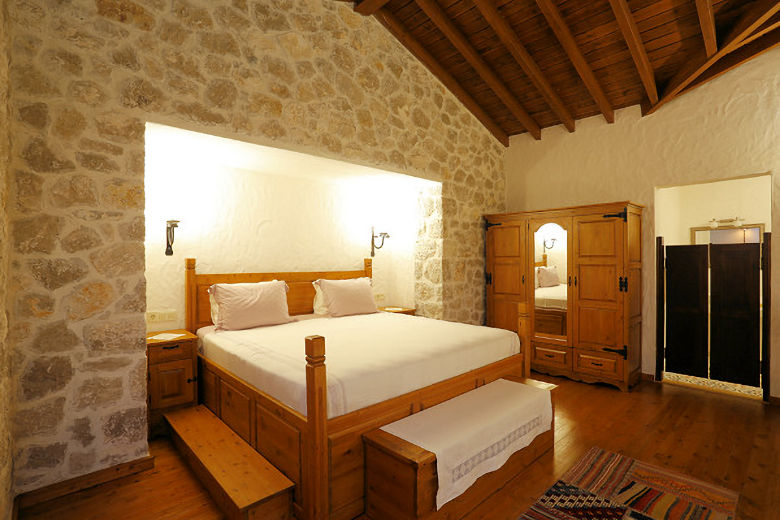 Bedroom in a Pool Villa