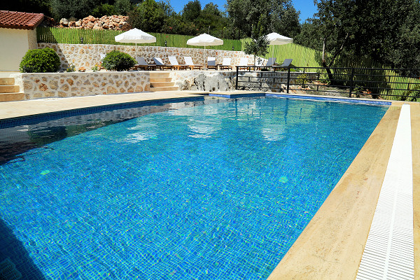 The hotel's swimming pool