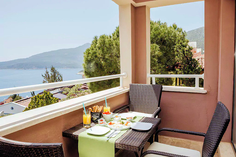 Balcony of a 2-bedroom Apartment