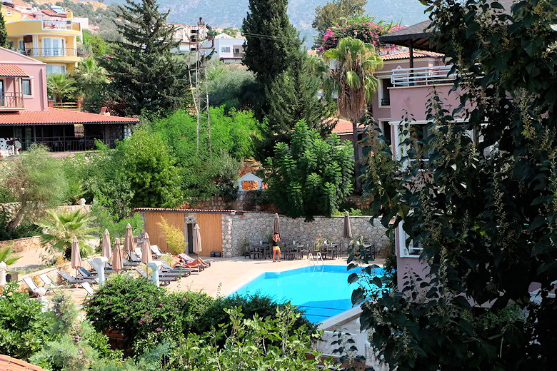 Pool and Garden at True Blue