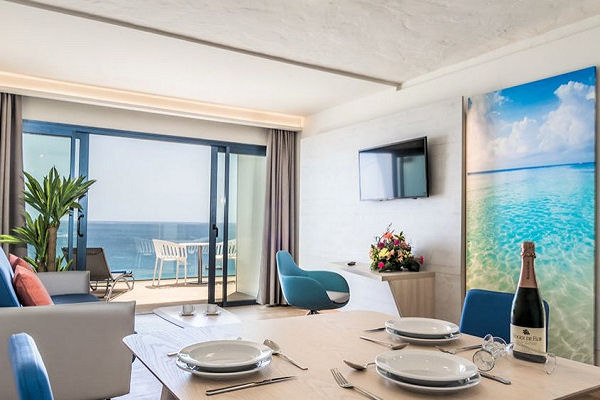 Living room in a Sea View Apartment