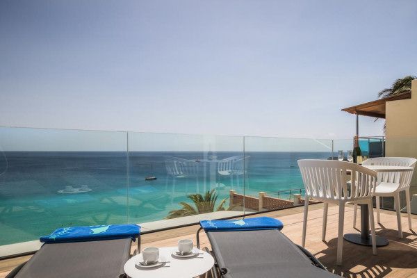 Terrace of a Sea View Apartment