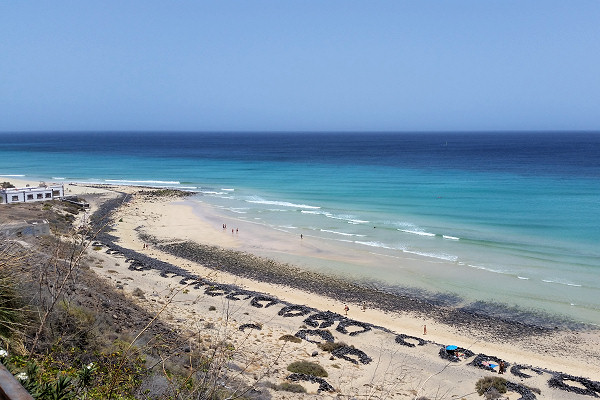 Beach below Marina Playa