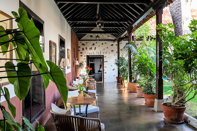 Picturesque courtyard