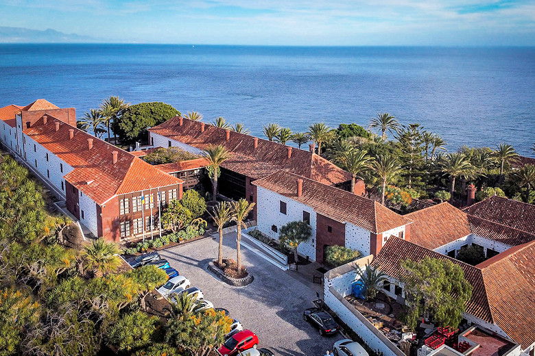 Aerial view of the Parador