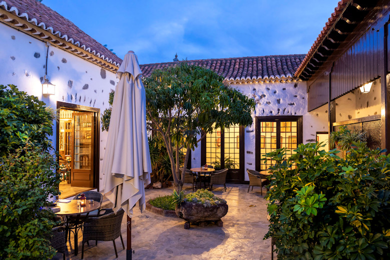 Pretty courtyard