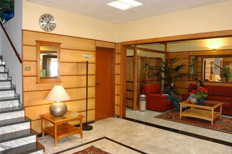 Reception area