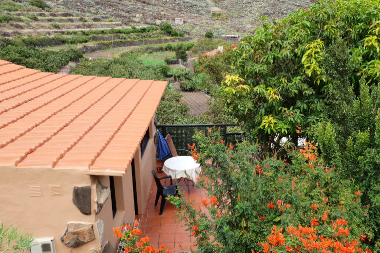 Each cottage has a terrace