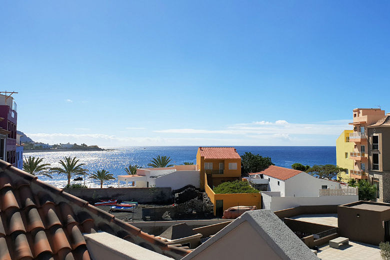 View from the roof terrace 