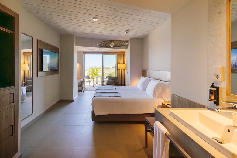 A typical guest room