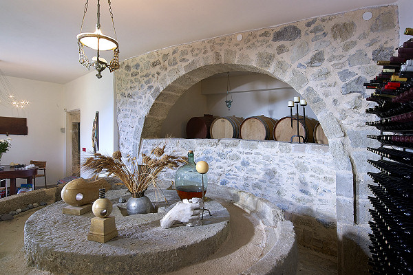 The atmospheric wine cellar