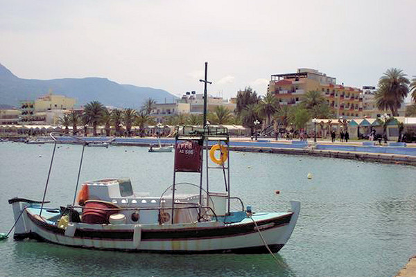 The hotel viewed from the quayside