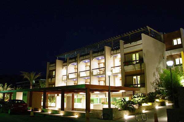 Sitia Bay by night