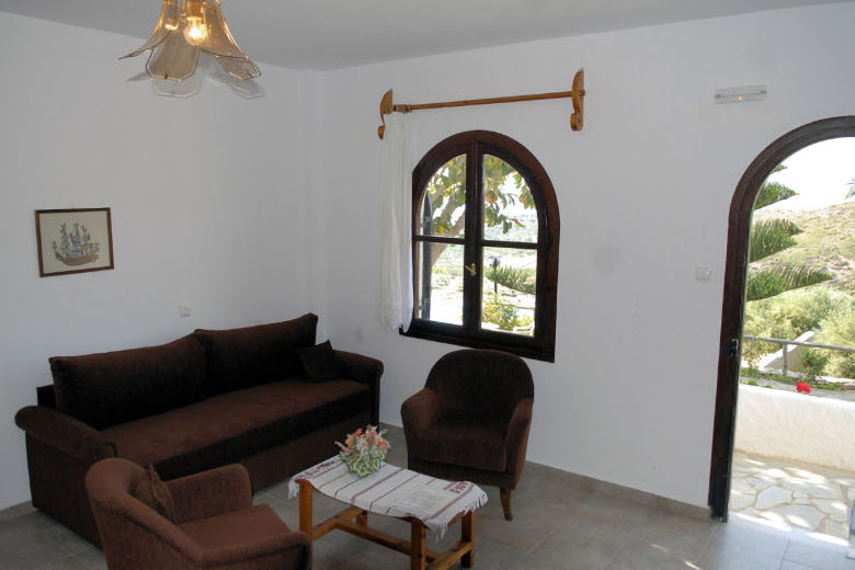 Typical living room in an apartment