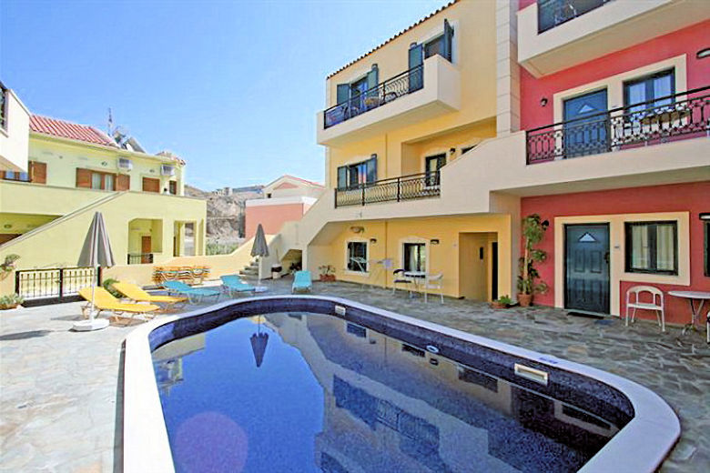 Marelina Apartments and pool