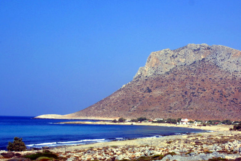 Stavros Bay and Zorba's Mountain