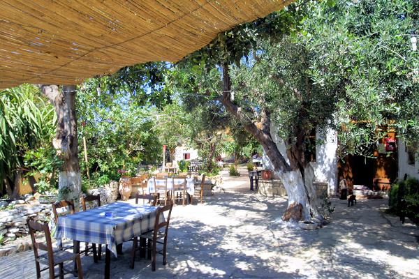 The neighbouring village taverna