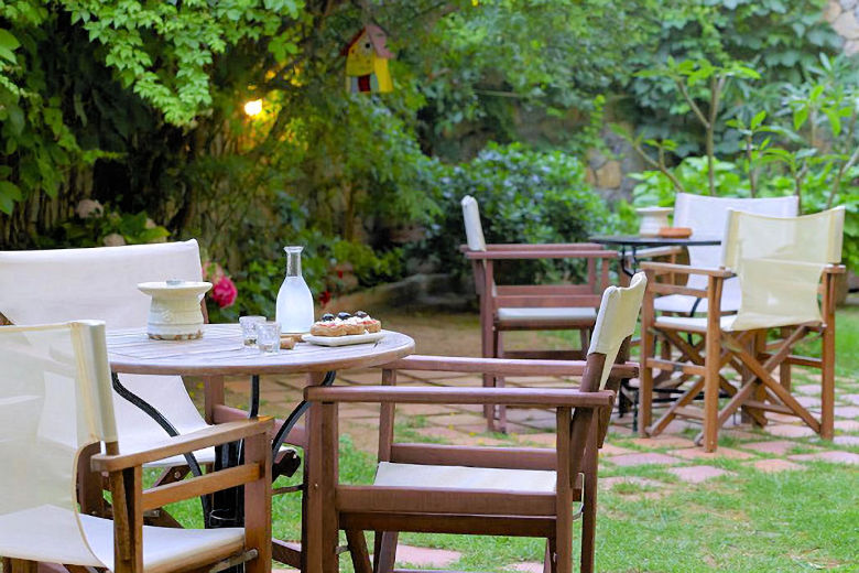 The courtyard garden