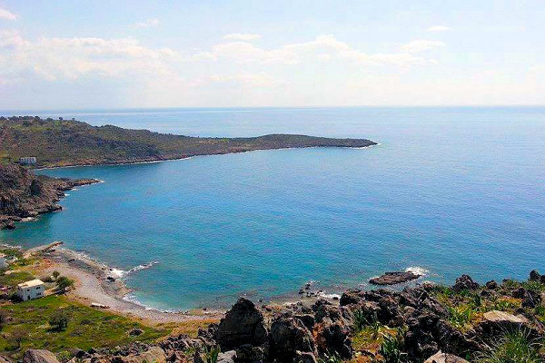 Aerial view of Likos Bay