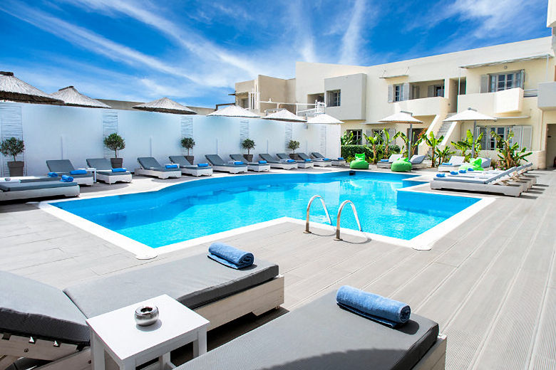 The pool at Elounda Garden Suites