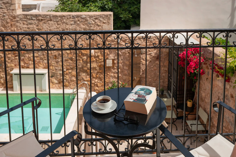 Balcony of the Superior Pool View Maisonette