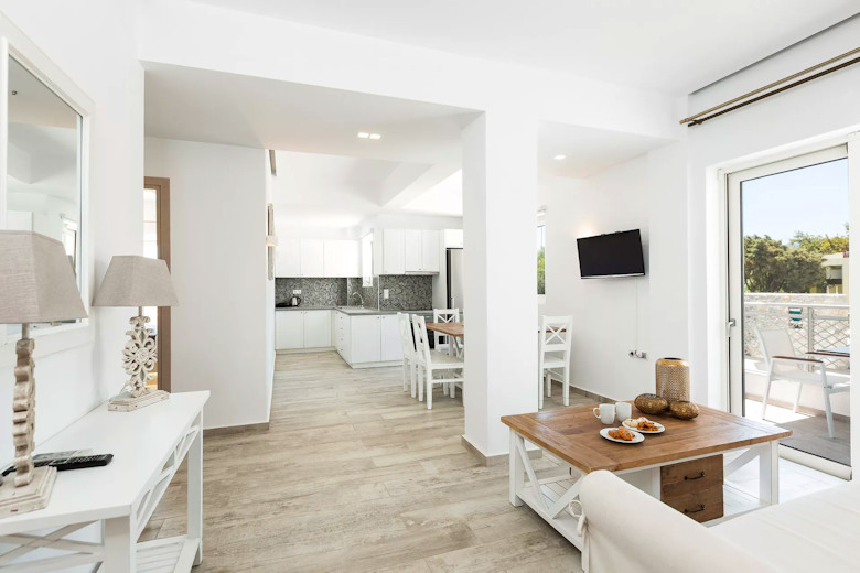 Living-dining area in a 2-bedroom Apartment