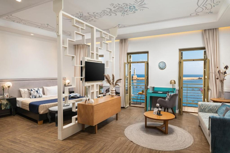 The Sea View Suite at Elia Palatino