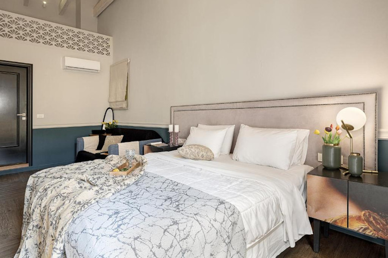 A Superior Room at Elia Palatino