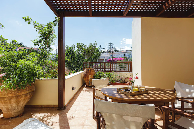 The Suite's private terrace