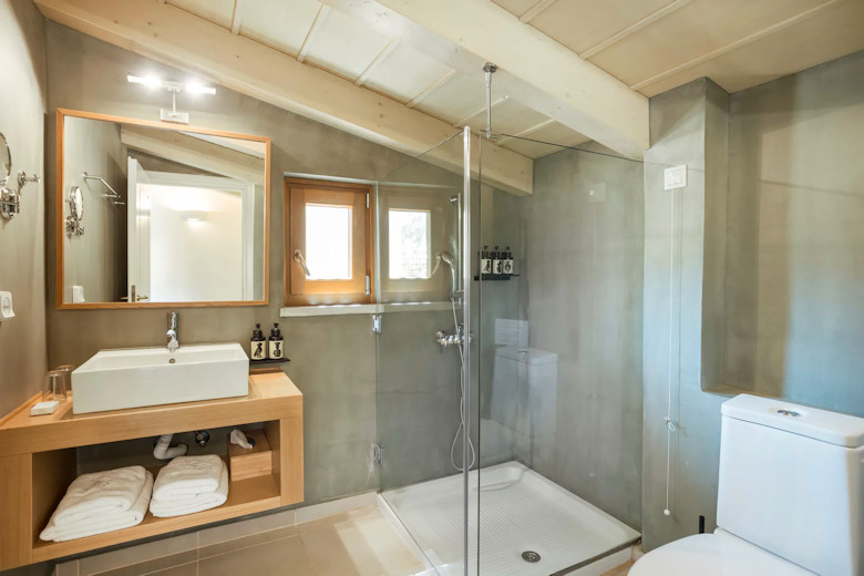 The Suite's shower room