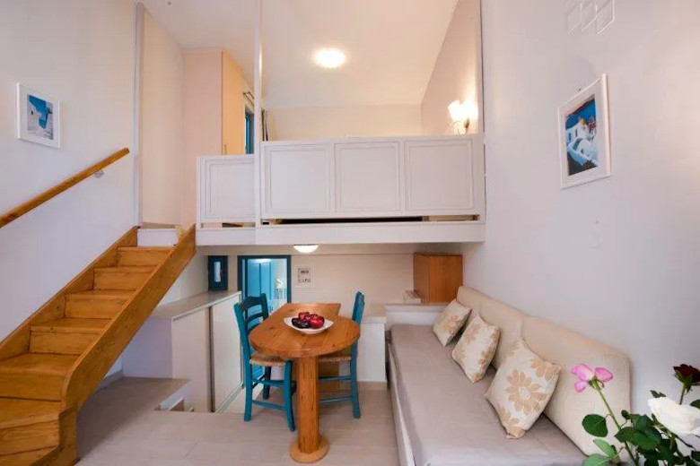 Superior Apartments are arranged on three levels