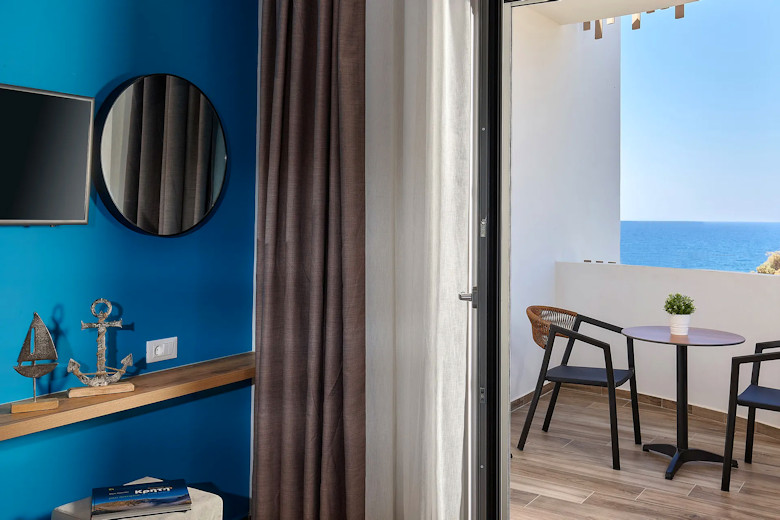 Balcony of a Sea View Studio