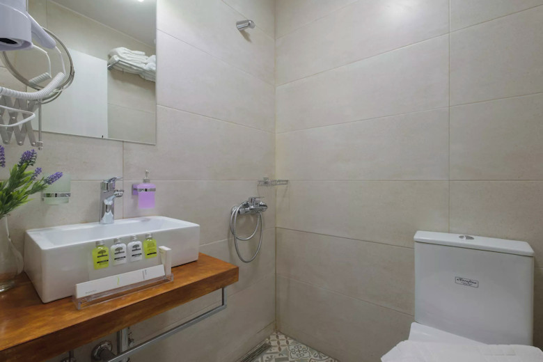 Typical shower room 