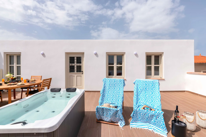 Terrace of the Deluxe Apartment