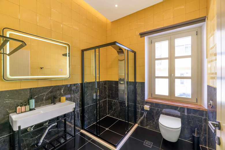 Shower room of a Deluxe Studio