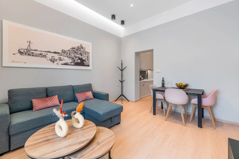 Living area of the Superior Studio
