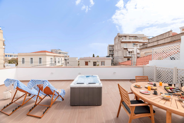 Terrace of the Deluxe Apartment