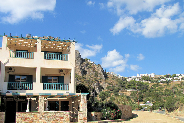 Aronis and view towards Chora