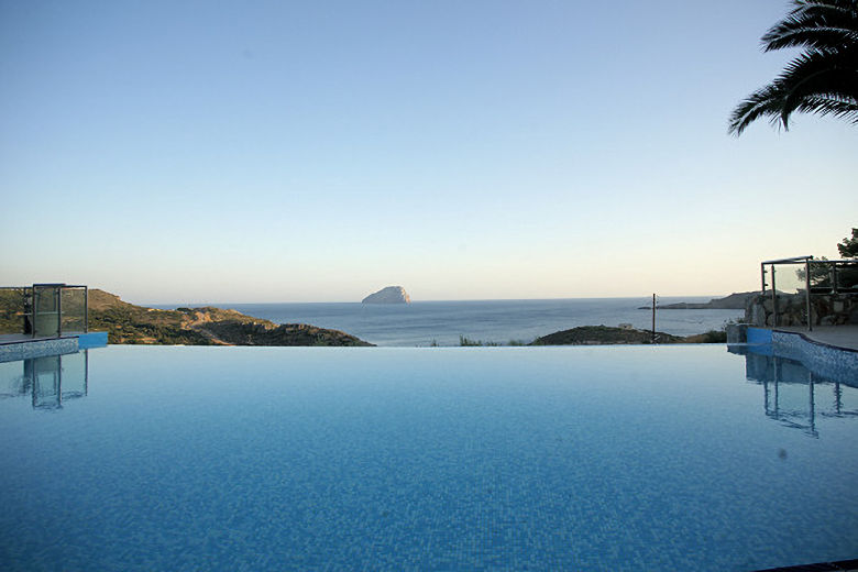 View from the infinity pool
