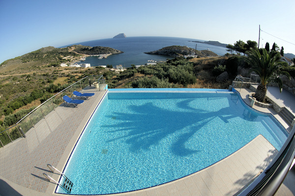 The hotel's pool