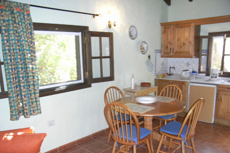 Kitchenette and dining area