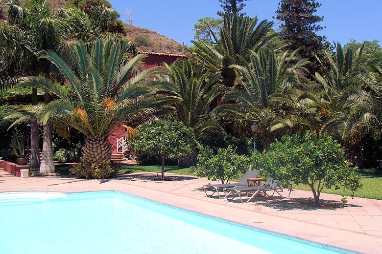 Space to relax by the pool